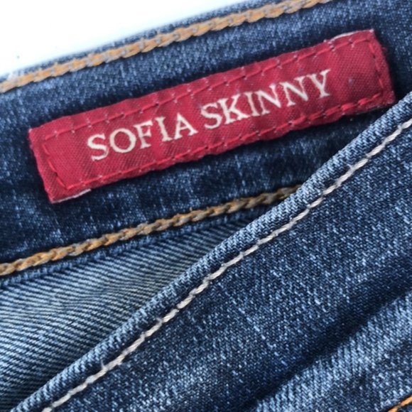 VINTAGE LUCKY BRAND SOFIA SKINNY JEANS 2/26x31 🍀lucky you🍀 - Picture 3 of 12